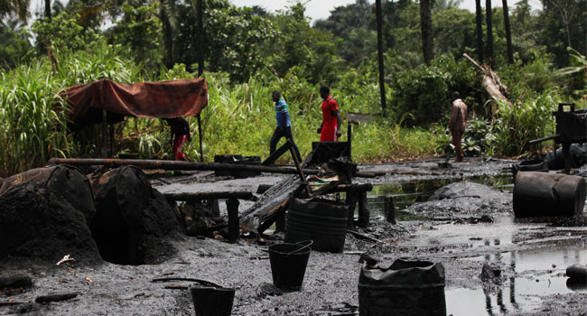 Niger Delta Raid: JTF Shuts Down Artisanal Refineries, Detains 8 Suspects