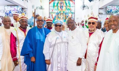 Davido's Father, Adedeji Adeleke, Makes Historic Donation to Church in Honor of Late Mother [Pics/Video]