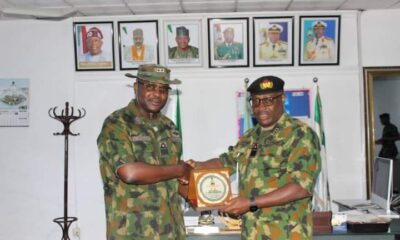 COURTESY VISIT: Commandant Naval Institute of Technology Meets Flag Officer Commanding Logistics Command [Photos]