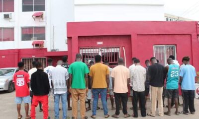 EFCC Nets 22 Suspected Internet Scammers in Benin City Raid [Photos]