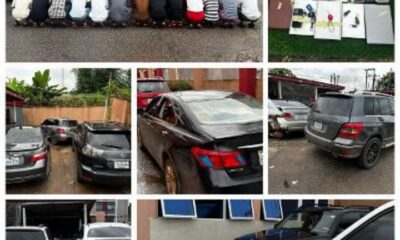 EFCC Swoops on Benin City, Arrests 24 Suspected Internet Scammers