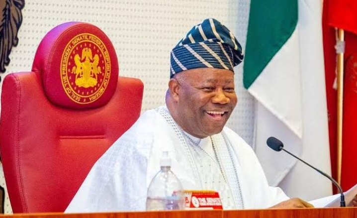 SENATE MOURNS: Akpabio Leads Delegation to Offer Condolences to Senator Ubah's Bereaved Family