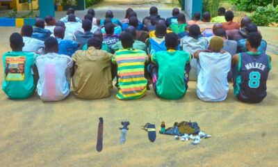 Police Raid Kano Hotspots, Seize Weapons and Drugs