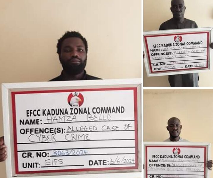 Justice Served: Kaduna Court Sentences Internet Fraudster, Arraigns Two Others