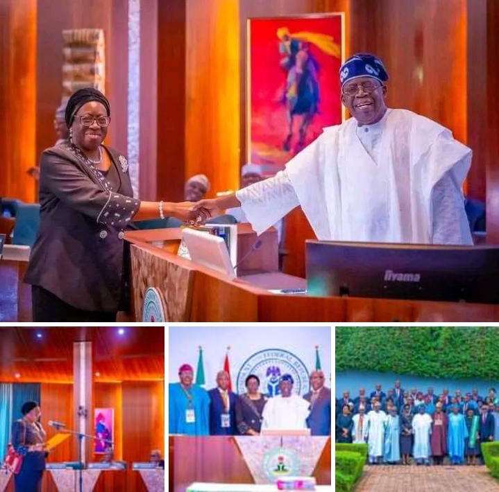 Tinubu Makes History: Swears in Kekere-Ekun as Nigeria's 5th Female Chief Justice [Photos]