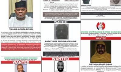 Top 10 Most Wanted Persons by EFCC 2024