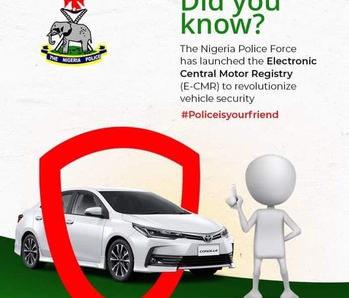 Nigeria Police Force Launches E-Central Motor Registry (E-CMR) to Combat Vehicle Crime