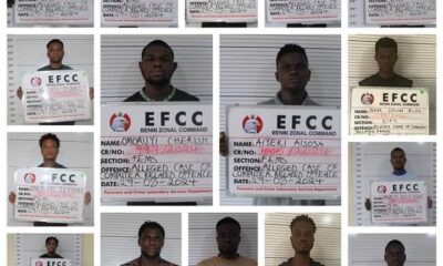 17 Internet Fraudsters Convicted and Jailed in Benin City