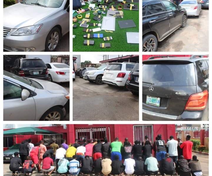 Warri Raid: EFCC Nabs 46 Suspected Internet Scammers