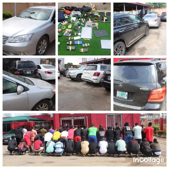 Warri Raid: EFCC Nabs 46 Suspected Internet Scammers