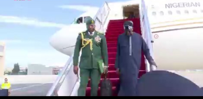 Tinubu Touches Down in Beijing for Five-Day Official Visit to China [Photos]