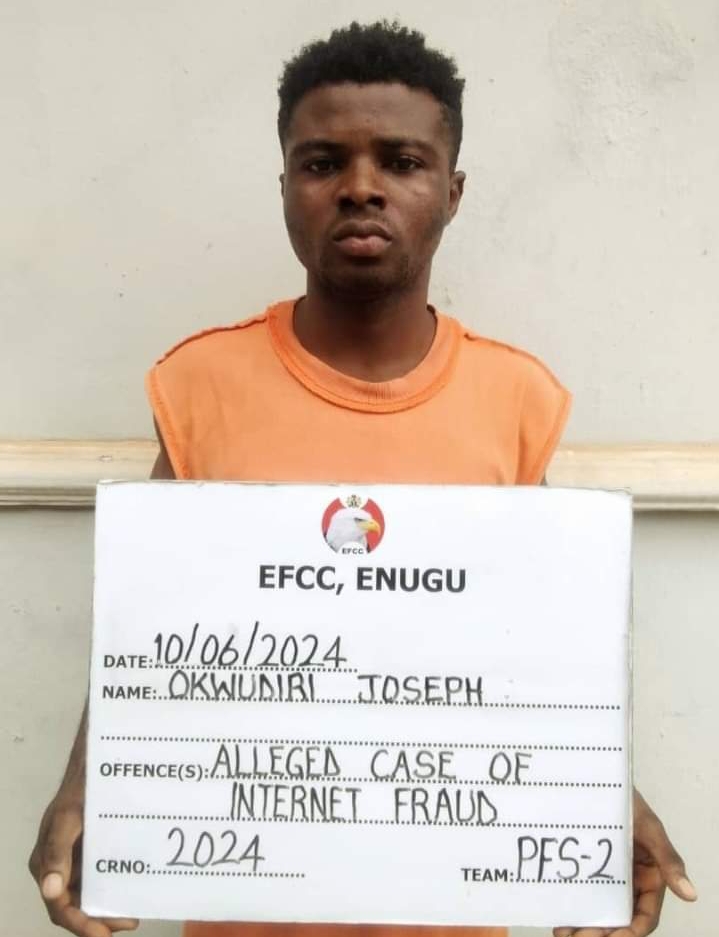 Enugu Man Jailed for Online Fraud