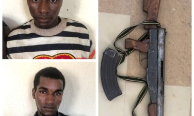 Police Nab Two Suspects with Deadly AK-47 Rifle in Bauchi