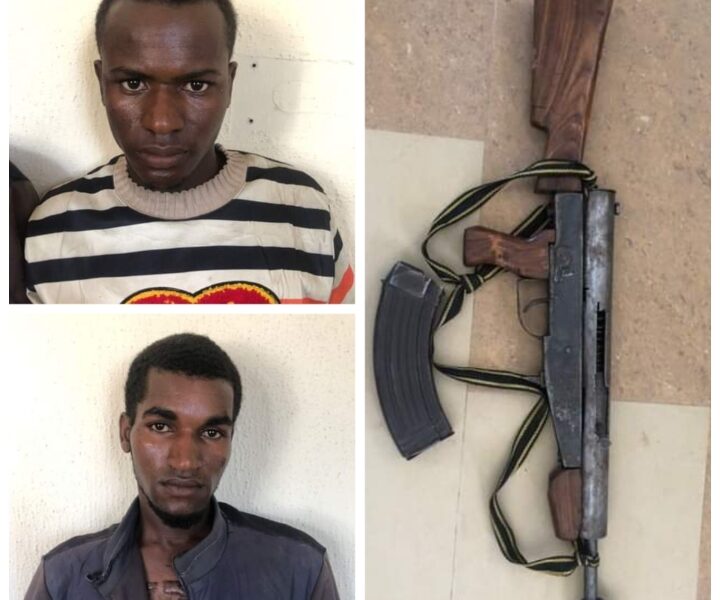 Police Nab Two Suspects with Deadly AK-47 Rifle in Bauchi