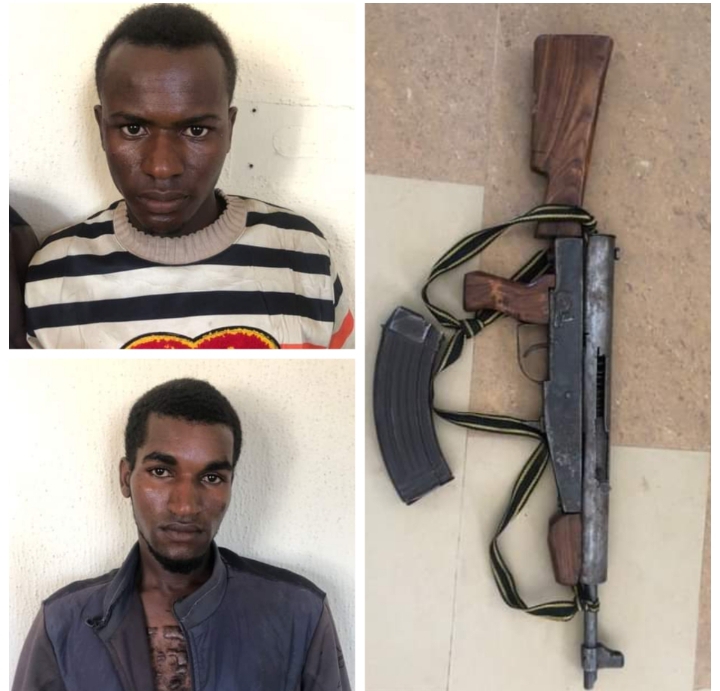 Police Nab Two Suspects with Deadly AK-47 Rifle in Bauchi