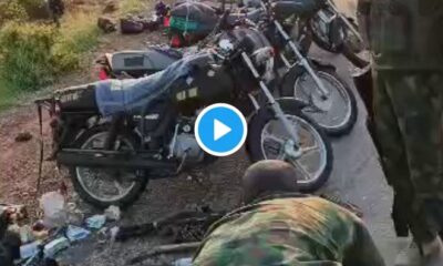 Military Seizes Machine Guns, Rifles, RPGs, and Motorcycles in Latest Operation [Video]