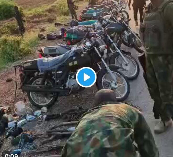 Military Seizes Machine Guns, Rifles, RPGs, and Motorcycles in Latest Operation [Video]