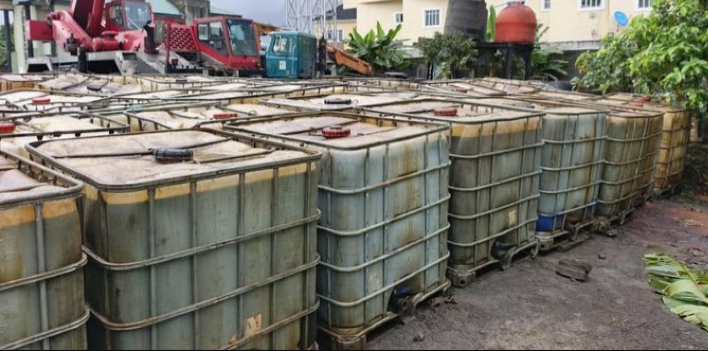 Police Raid Yields 67 Tanks of Stolen Fuel, Four Arrests Made in Ongoing War on Oil Theft