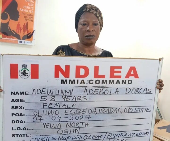 NDLEA Arrests Businesswoman, Auto Parts Dealer for Trafficking UK-Bound Opioids, Cocaine