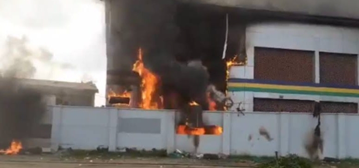 Sokoto Police HQ Ablaze: Six Offices Gutted by Fire