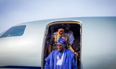 President Tinubu Arrives in Nigeria After International Tour