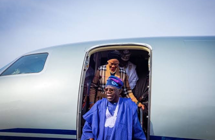 President Tinubu Arrives in Nigeria After International Tour