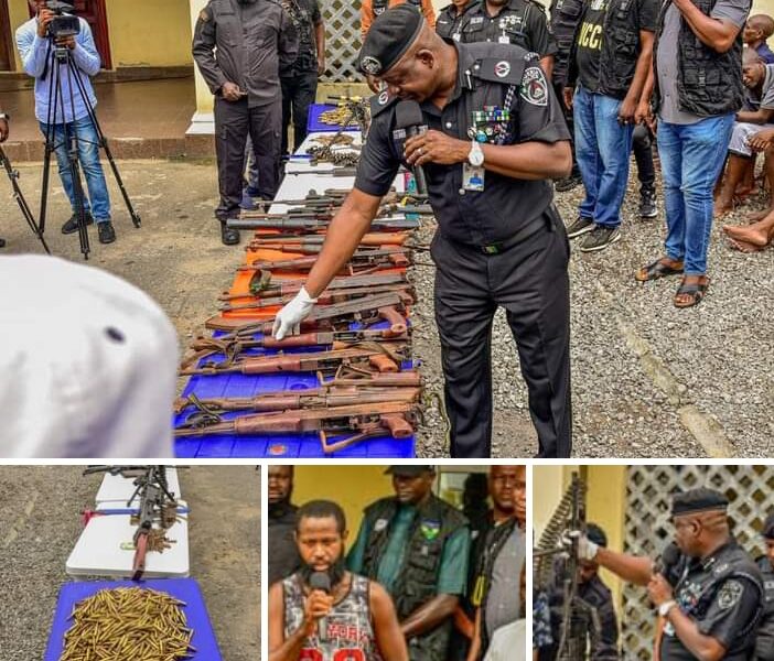 Nigeria Police Smash Gunrunning Syndicate, Arrest 2,740 Suspects in One Month [Photos]