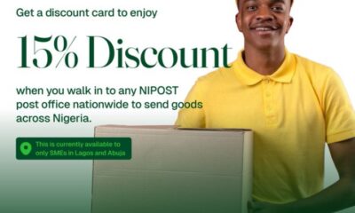 Steps On How To Get NIPOST 15% Discount with SMEDAN Discount Card For SMEs