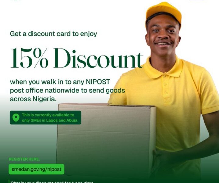 Steps On How To Get NIPOST 15% Discount with SMEDAN Discount Card For SMEs