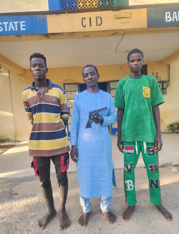 Police Arrest Three Suspects Over Armed Robbery in Bauchi [Photos]