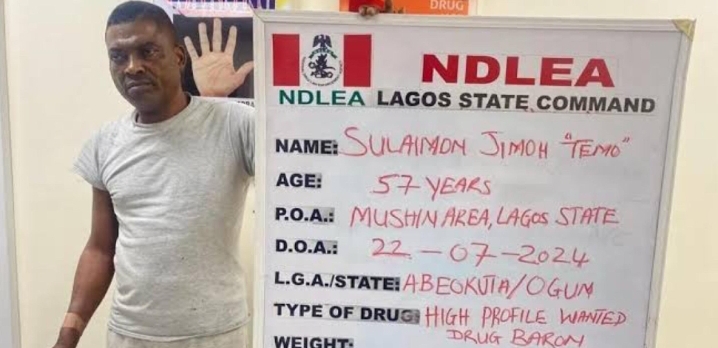 Lagos Drug Lord 'Temo' Sent to Prison Awaiting Trial