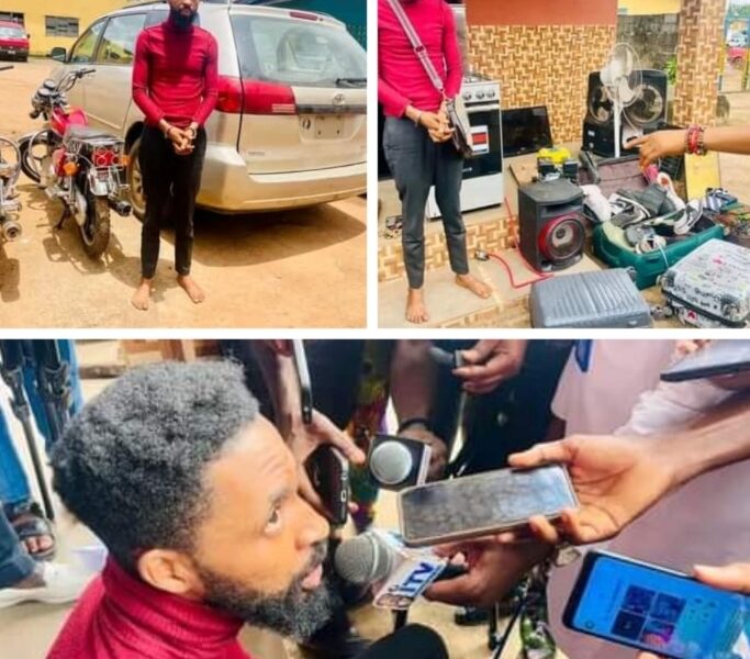 Edo Police Nab Ex-Con for Kidnapping, Armed Robbery [Photos]