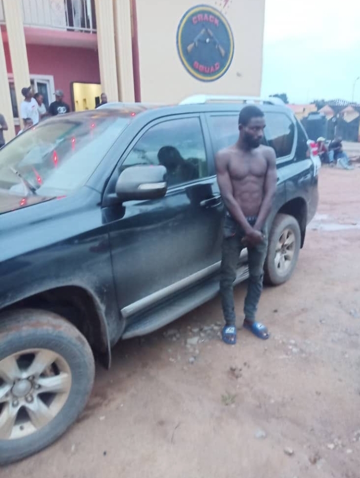 Car Wash Attendant Arrested for Stealing Customer's Prado SUV in Ebonyi