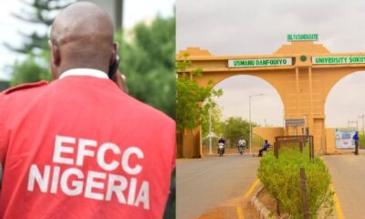 EFCC Raids Usmanu Danfodiyo University Hostels, Arrests Multiple Students in Midnight Operation