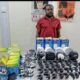 NDLEA Nabs Lagos Dealer Over Heroin, Loud Concealed in LED Lamps, Sofa Legs [Video]