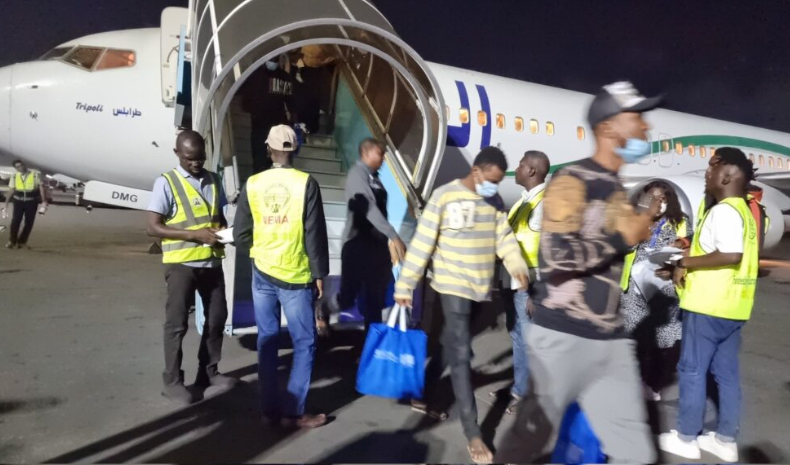 NEMA Welcomes 180 Stranded Nigerians Returning from Libya