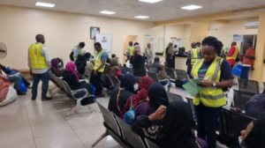 NEMA Welcomes 180 Stranded Nigerians Returning from Libya