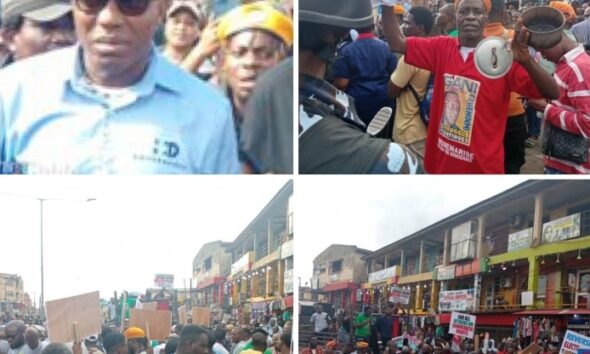 Nigerians Rise Up: Sowore Leads Nationwide Protest Against Bad Governance [Photos/Video]