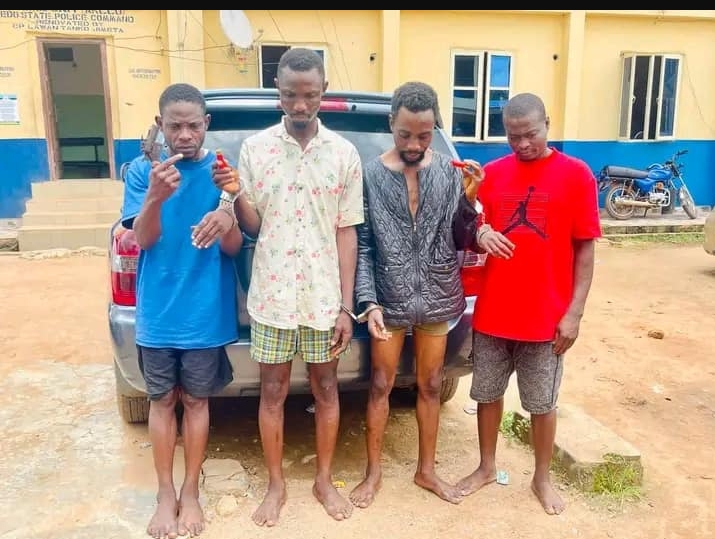 Police Arrest Four for Gunpoint Car Theft in Edo State