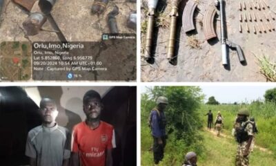 Nigerian Army Delivers Crushing Blow to Terrorism: High-Profile Fighters Neutralized, Arms and Rocket Bombs Seized [Photos]